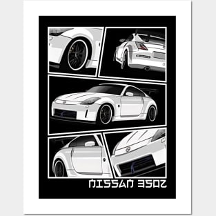 Nissan 350Z, JDM Car Posters and Art